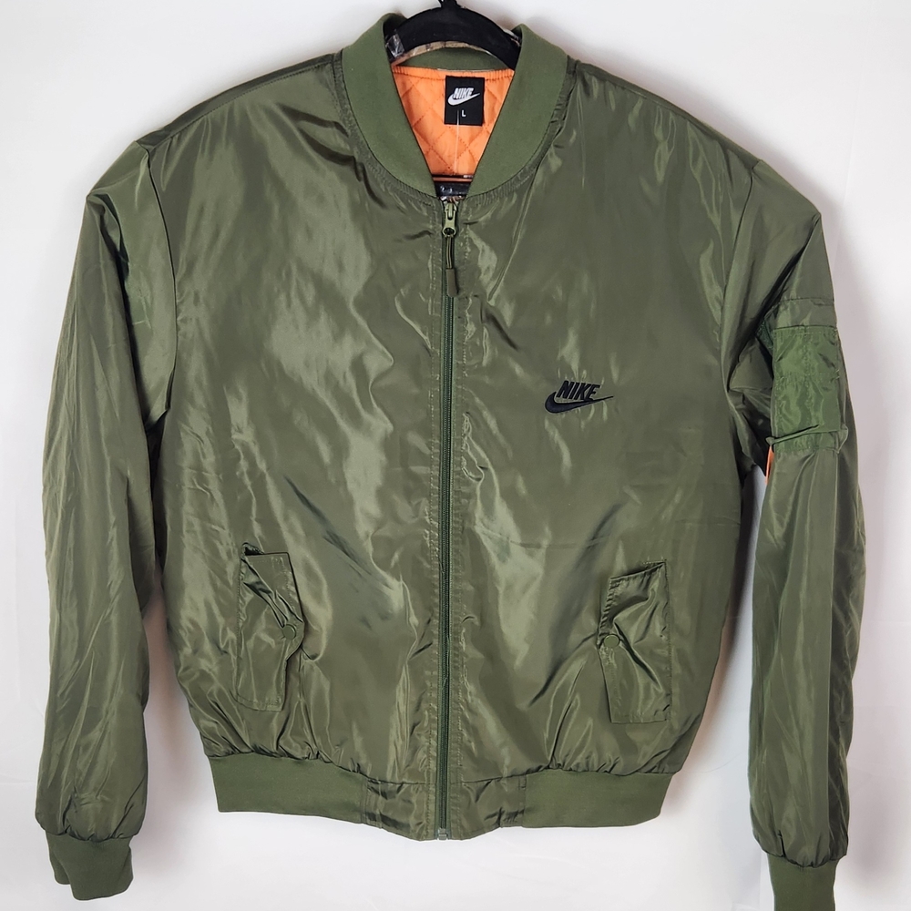 Nike Men's Olive Bomber Jacket